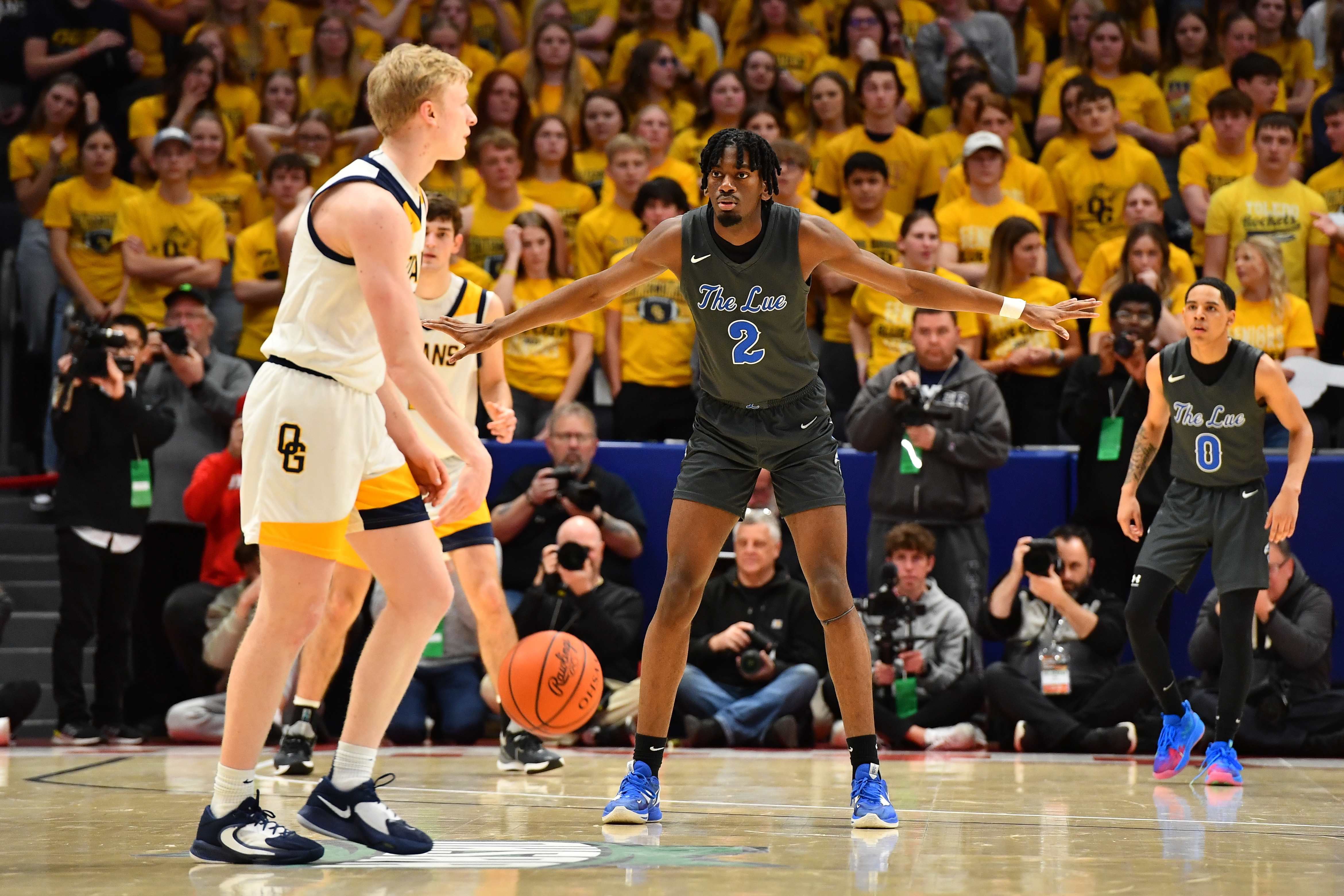 Lutheran East vs Ottawa-Glandorf boys basketball state championship Ben Jackson42